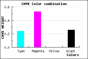 #8E58BC color CMYK mixer