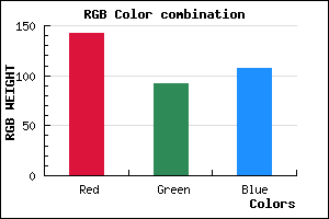 rgb background color #8E5C6B mixer