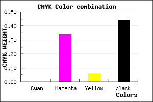 #8E5E86 color CMYK mixer