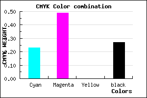 #8E5FB9 color CMYK mixer