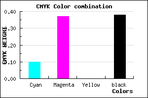 #8E639D color CMYK mixer