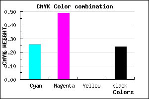 #8E63C1 color CMYK mixer