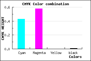 #8F69FD color CMYK mixer