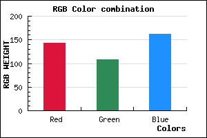 rgb background color #8F6CA2 mixer