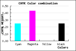 #8F6CBE color CMYK mixer