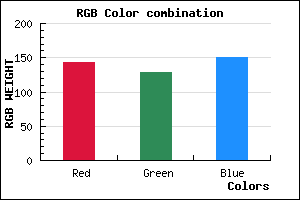 rgb background color #8F8197 mixer
