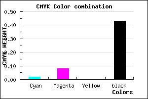 #8F8692 color CMYK mixer