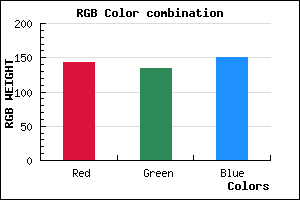 rgb background color #8F8797 mixer