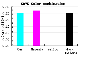 #8F8ABE color CMYK mixer