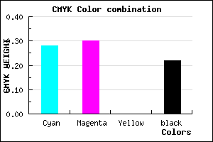 #8F8AC6 color CMYK mixer