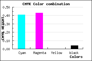 #8F8AF4 color CMYK mixer