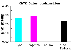 #8F8CC4 color CMYK mixer