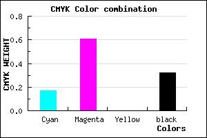 #8F43AD color CMYK mixer
