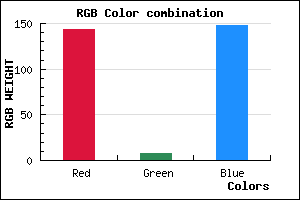 rgb background color #8F0894 mixer