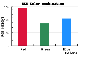 rgb background color #8F5568 mixer