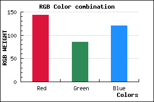 rgb background color #8F5578 mixer