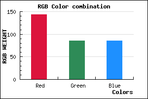 rgb background color #8F5555 mixer