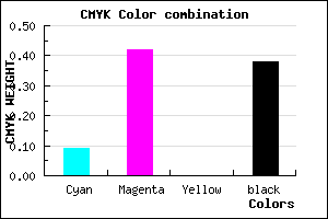 #8F5C9E color CMYK mixer