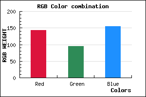 rgb background color #8F5F9B mixer