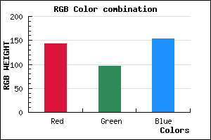 rgb background color #8F6199 mixer