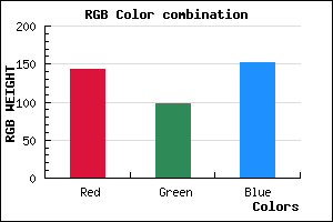rgb background color #8F6298 mixer