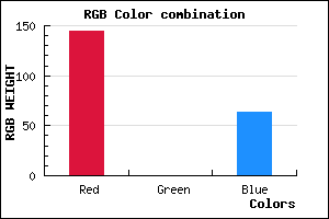 rgb background color #90003F mixer