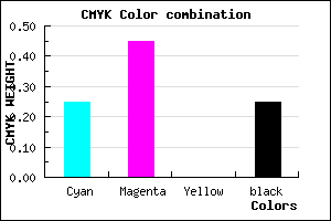 #906AC0 color CMYK mixer