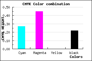 #906CC6 color CMYK mixer