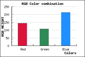 rgb background color #906CD6 mixer