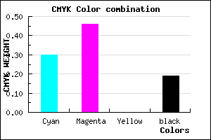 #9070CE color CMYK mixer