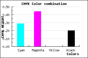 #9072CC color CMYK mixer