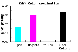 #9078AC color CMYK mixer