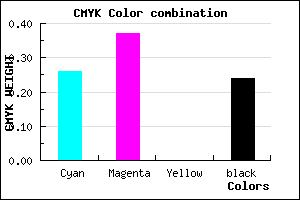 #907AC2 color CMYK mixer