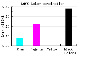 #907B9D color CMYK mixer
