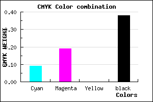 #90809E color CMYK mixer
