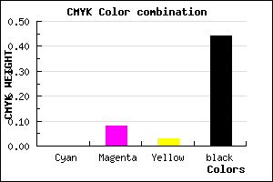 #90848B color CMYK mixer
