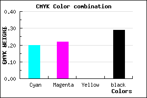 #908DB5 color CMYK mixer