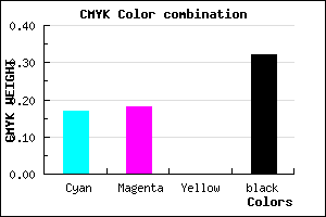 #908EAE color CMYK mixer