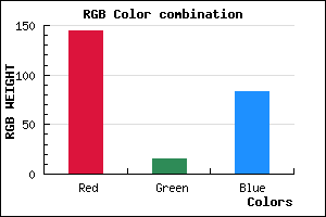 rgb background color #900F53 mixer