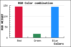rgb background color #90128F mixer