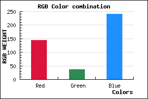 rgb background color #9024F0 mixer