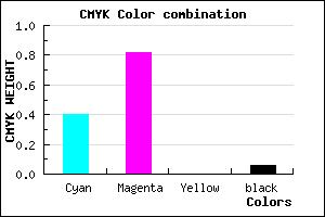 #902BEF color CMYK mixer