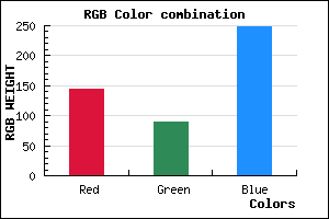 rgb background color #9059F8 mixer