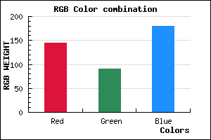 rgb background color #905AB3 mixer