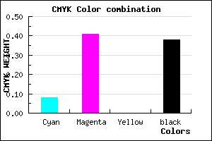 #905D9D color CMYK mixer