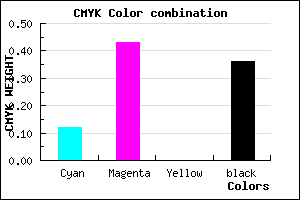 #905DA3 color CMYK mixer