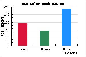 rgb background color #905FEB mixer