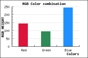 rgb background color #905FF4 mixer
