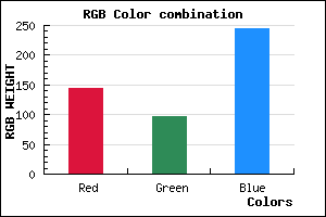 rgb background color #9060F5 mixer