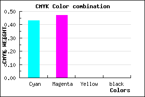 #9187FF color CMYK mixer